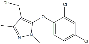 4-(chloromethyl)-5-(2,4-dichlorophenoxy)-1,3-dimethyl-1H-pyrazole