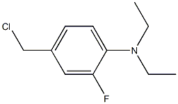  4-(chloromethyl)-N,N-diethyl-2-fluoroaniline