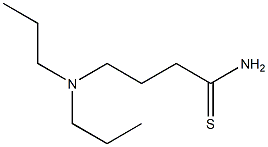 4-(dipropylamino)butanethioamide Structure