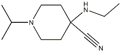 4-(ethylamino)-1-(propan-2-yl)piperidine-4-carbonitrile