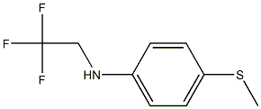 4-(methylsulfanyl)-N-(2,2,2-trifluoroethyl)aniline