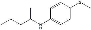 4-(methylsulfanyl)-N-(pentan-2-yl)aniline Structure