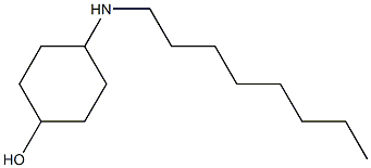 4-(octylamino)cyclohexan-1-ol Structure