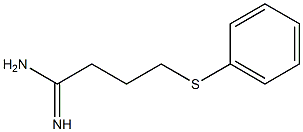 4-(phenylsulfanyl)butanimidamide Structure