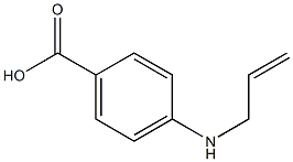 4-(prop-2-en-1-ylamino)benzoic acid 结构式