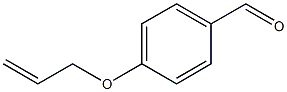4-(prop-2-en-1-yloxy)benzaldehyde 结构式