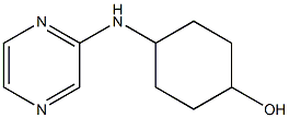 4-(pyrazin-2-ylamino)cyclohexan-1-ol Structure