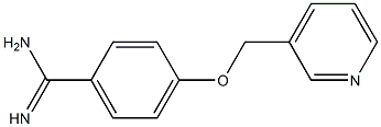  4-(pyridin-3-ylmethoxy)benzenecarboximidamide