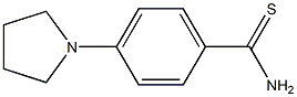 4-(pyrrolidin-1-yl)benzene-1-carbothioamide