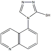 4-(quinolin-5-yl)-4H-1,2,4-triazole-3-thiol|