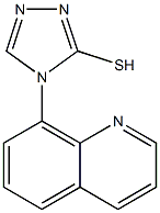 4-(quinolin-8-yl)-4H-1,2,4-triazole-3-thiol|