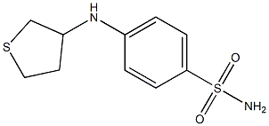 4-(thiolan-3-ylamino)benzene-1-sulfonamide Structure