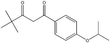 4,4-dimethyl-1-[4-(propan-2-yloxy)phenyl]pentane-1,3-dione