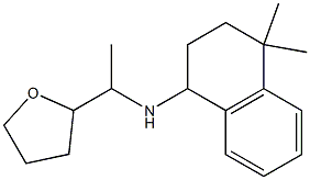 4,4-dimethyl-N-[1-(oxolan-2-yl)ethyl]-1,2,3,4-tetrahydronaphthalen-1-amine