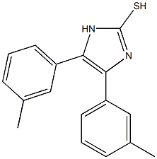 4,5-bis(3-methylphenyl)-1H-imidazole-2-thiol Structure