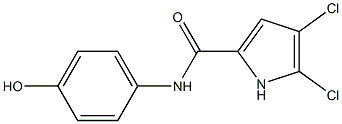 4,5-dichloro-N-(4-hydroxyphenyl)-1H-pyrrole-2-carboxamide