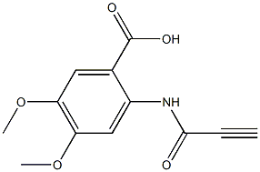 4,5-dimethoxy-2-(propioloylamino)benzoic acid