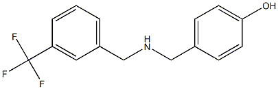  4-[({[3-(trifluoromethyl)phenyl]methyl}amino)methyl]phenol