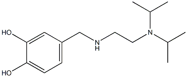 4-[({2-[bis(propan-2-yl)amino]ethyl}amino)methyl]benzene-1,2-diol|