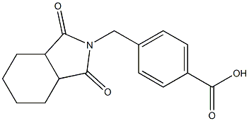 4-[(1,3-dioxo-octahydro-1H-isoindol-2-yl)methyl]benzoic acid