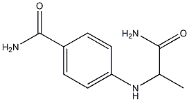 4-[(1-carbamoylethyl)amino]benzamide|