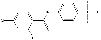 4-[(2,4-dichlorobenzene)amido]benzene-1-sulfonyl chloride|