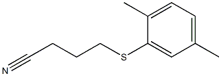 4-[(2,5-dimethylphenyl)sulfanyl]butanenitrile