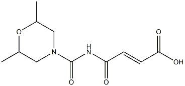 4-[(2,6-dimethylmorpholin-4-yl)carbonylamino]-4-oxobut-2-enoic acid