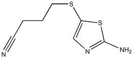 4-[(2-amino-1,3-thiazol-5-yl)thio]butanenitrile