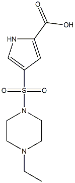 4-[(4-ethylpiperazin-1-yl)sulfonyl]-1H-pyrrole-2-carboxylic acid