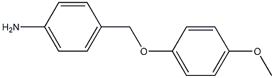 4-[(4-methoxyphenoxy)methyl]aniline 化学構造式