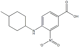 4-[(4-methylcyclohexyl)amino]-3-nitrobenzoic acid|