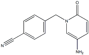 4-[(5-amino-2-oxo-1,2-dihydropyridin-1-yl)methyl]benzonitrile