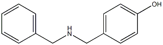 4-[(benzylamino)methyl]phenol Structure