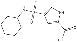 4-[(cyclohexylamino)sulfonyl]-1H-pyrrole-2-carboxylic acid|