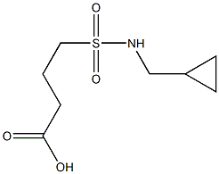 4-[(cyclopropylmethyl)sulfamoyl]butanoic acid|