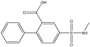 4-[(methylamino)sulfonyl]-1,1'-biphenyl-2-carboxylic acid