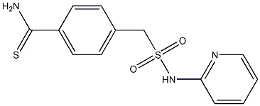 4-[(pyridin-2-ylsulfamoyl)methyl]benzene-1-carbothioamide