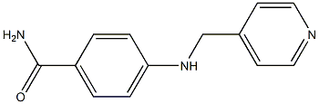 4-[(pyridin-4-ylmethyl)amino]benzamide Structure