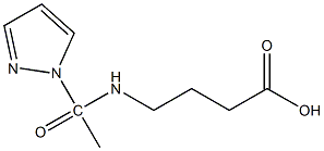 4-[1-(1H-pyrazol-1-yl)acetamido]butanoic acid