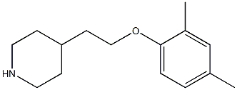 4-[2-(2,4-dimethylphenoxy)ethyl]piperidine