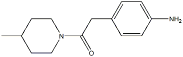  4-[2-(4-methylpiperidin-1-yl)-2-oxoethyl]aniline