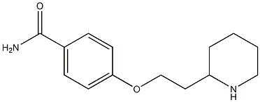 4-[2-(piperidin-2-yl)ethoxy]benzamide