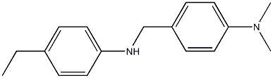 4-{[(4-ethylphenyl)amino]methyl}-N,N-dimethylaniline Structure
