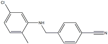 4-{[(5-chloro-2-methylphenyl)amino]methyl}benzonitrile