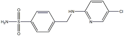 4-{[(5-chloropyridin-2-yl)amino]methyl}benzene-1-sulfonamide