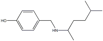 4-{[(5-methylhexan-2-yl)amino]methyl}phenol