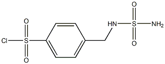4-{[(aminosulfonyl)amino]methyl}benzenesulfonyl chloride 结构式