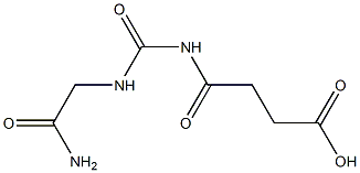 4-{[(carbamoylmethyl)carbamoyl]amino}-4-oxobutanoic acid
