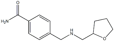 4-{[(oxolan-2-ylmethyl)amino]methyl}benzamide Structure